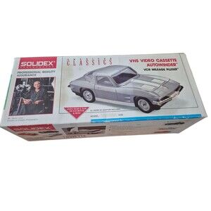 Solidex VTG 92 Classics VHS Video Cassette Autowinder '63 Corvette V1963A Silver